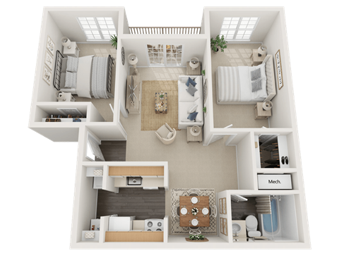 400 Northport Drive 1-3 Beds Apartment for Rent - Photo Gallery 19