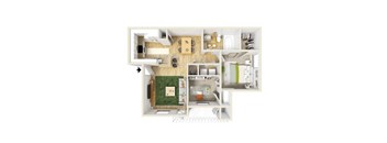 Lago Del Mar A3 Floor Plan