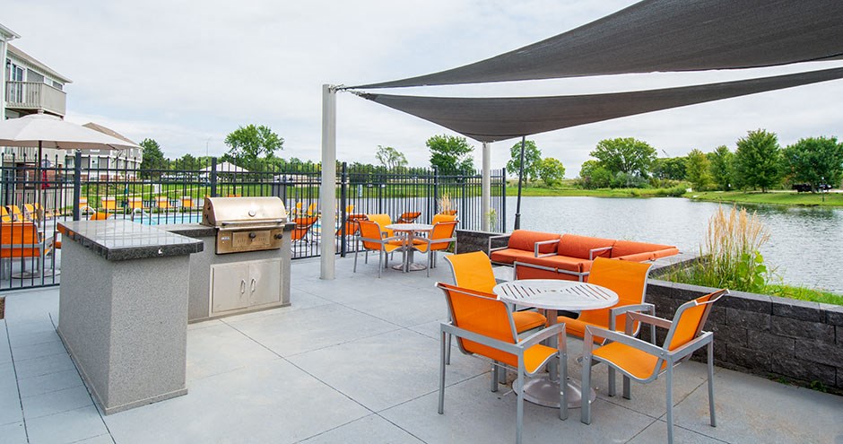 Ashbrooke Apartments Outdoor Kitchen II
