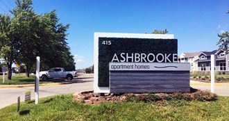 Ashbrooke Apartments Community Entrance Sign