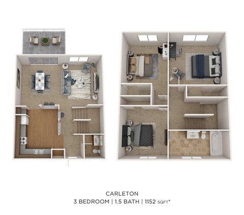 a floor plan of 5 bedroom 1 bathroom