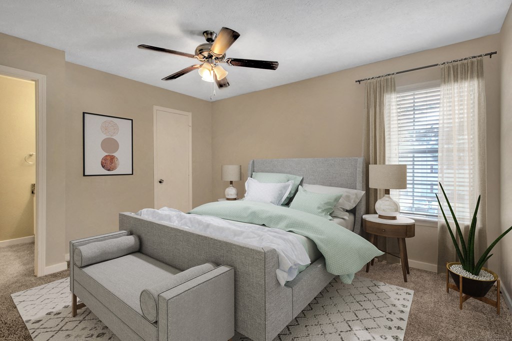 Cambridge Apartments Flowood MS Master Bedroom