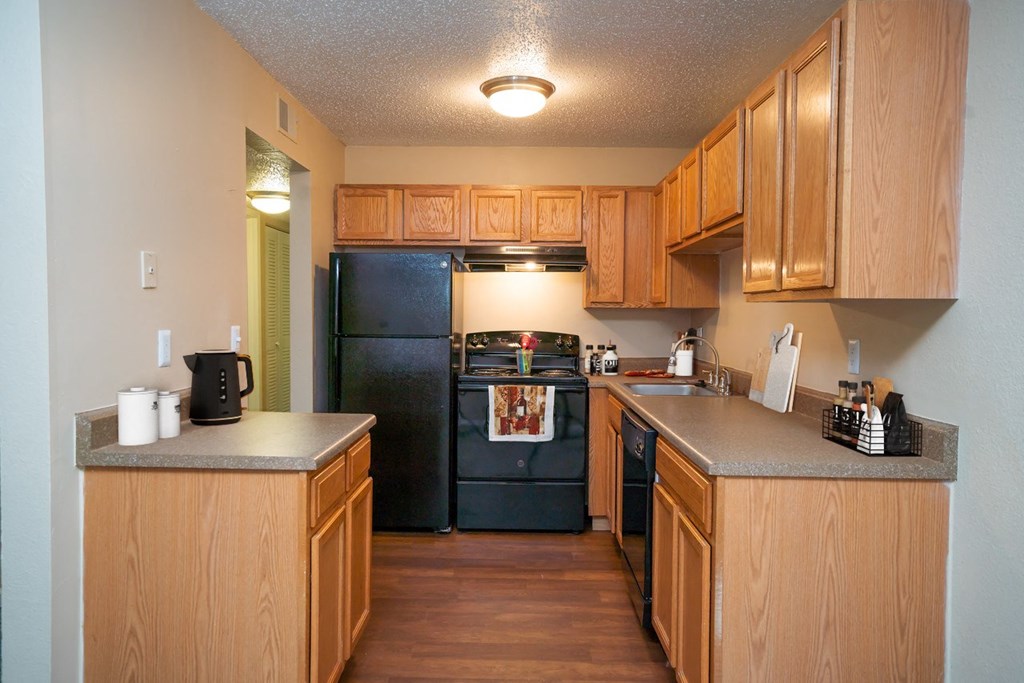 Kitchen with New Appliances
