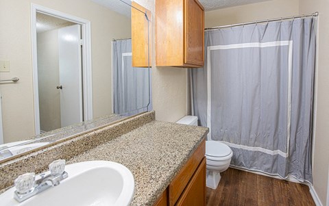 Deer Cross Apartments Lufkin, TX Bathroom
