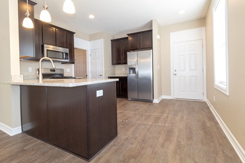 Pembrook Place Townhomes Hamilton Floor Plan Kitchen II