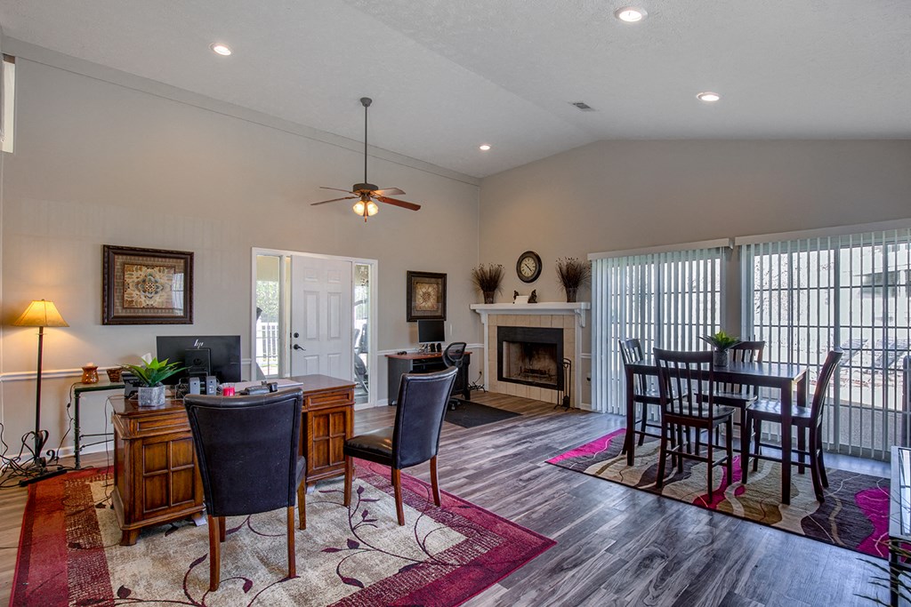 Northwood Place Apartments Meridian MS Leasing Office Interior