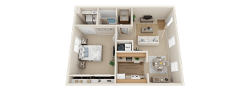 Meadows at Green Tree Apartments 1 Bed 1 Bath