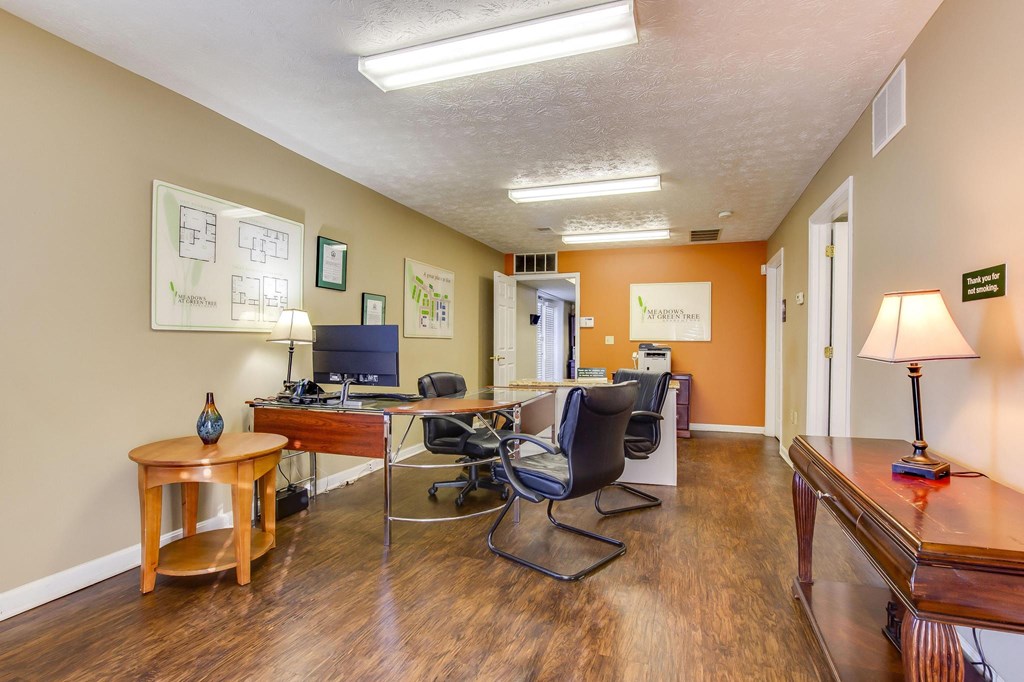 Meadows at Green Tree Apartments in Clarksville, IN Leasing Office Interior