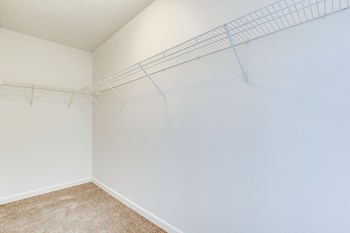 Meadows at Green Tree Apartments in Clarksville, IN Large Closet - Photo Gallery 16