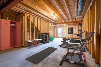 Patriot Pointe Townhomes Junction City, KS Basement with Workout Area - Photo Gallery 5