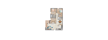the residence on lamar apartment homes floor plans