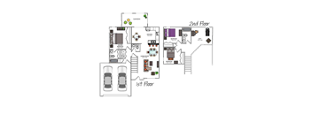 Hudson Place - Carrington Floor Plan - 3Bed2.5Bath