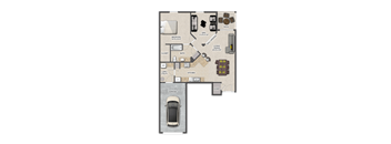 Pembrook Place Apartments Chestnut Floor Plan