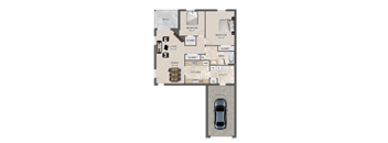Pembrook Place Apartments Linden Floor Plan