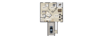 Pembrook Place Apartments Redwood Floor Plan