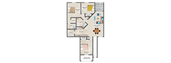 Pembrook Place Apartments Oak Floor Plan