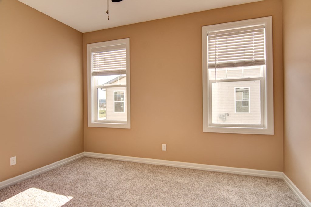 Pembrook Place Townhomes - Charleston Floor Plan Second Bedroom