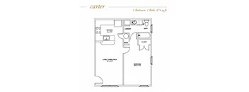 Carter floorplan