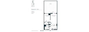 1 Bedroom 1 Bath with Terrace