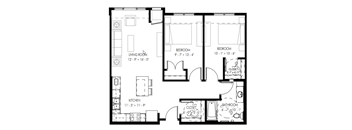2 Bedroom  at Trail Pointe Ridge, Eden Prairie
