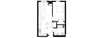 B3 Floor Plan at Elk Ridge Lodge, Elk River, MN, 55330