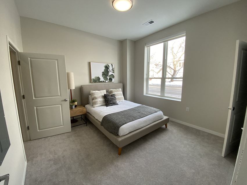 Bedroom Bedroom at Gateway Northeast, Minnesota, 55418 - Photo Gallery