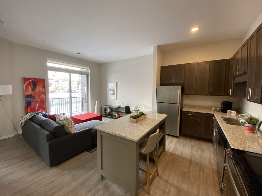 Kitchen Kitchen at Gateway Northeast, Minneapolis, Minnesota - Photo Gallery
