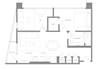 1BR Den A Floor Plan 1BR Den A Floor Plan