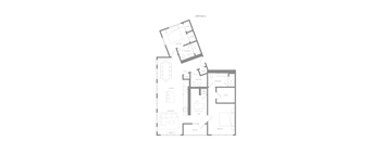 Alta 2 Bedroom 2.5B Den A Floorplan