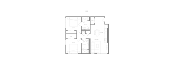 Alta 2 Bedroom G Floor Plan