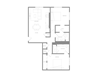 2 BR W Floor Plan 2 BR W Floor Plan
