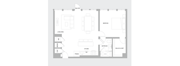1BR AI Floorplan