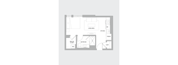 Studio D Floorplan