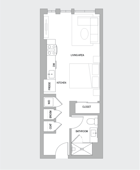 Studio J Floorplan
