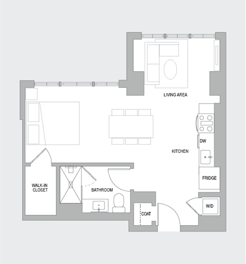 Studio M Floorplan