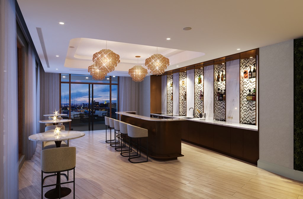 Piazza Alta Lounge Rendering