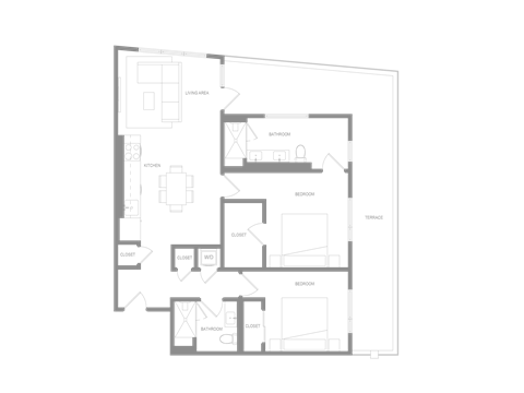 2 Bedroom R