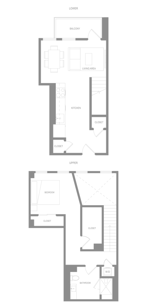 Townhome 1 Bedroom A