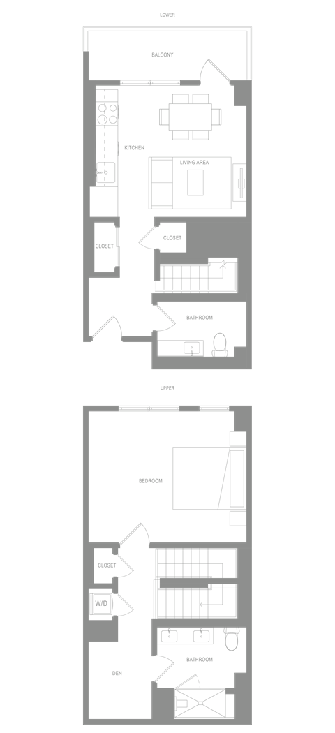 Townhome 1 Bedroom B