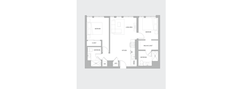 2BR A Floorplan