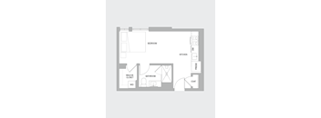 Studio D Floorplan