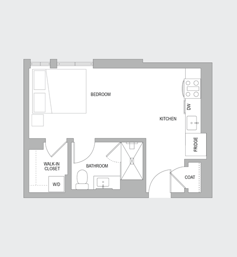 Studio D Floorplan