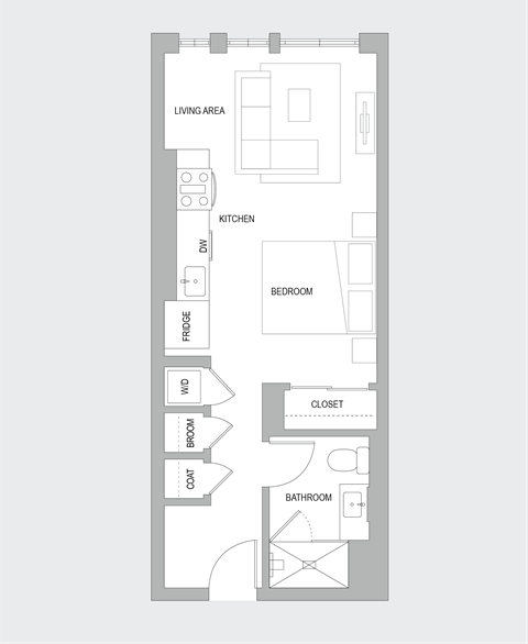 Studio J Floorplan
