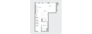 Studio L Floorplan