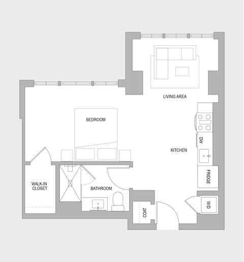 Studio M Floorplan