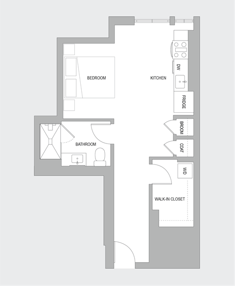 Studio O Floorplan