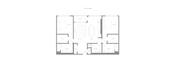 Alta PHF 2 Bedroom 2.5B C Floor Plan