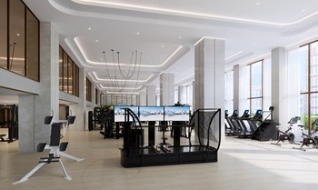 Piazza Alta Fitness Center Rendering Property Image