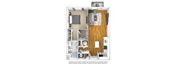 A02 Floor Plan at The Quarter House, Jackson