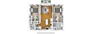C01 Floor Plan at The Quarter House, Jackson